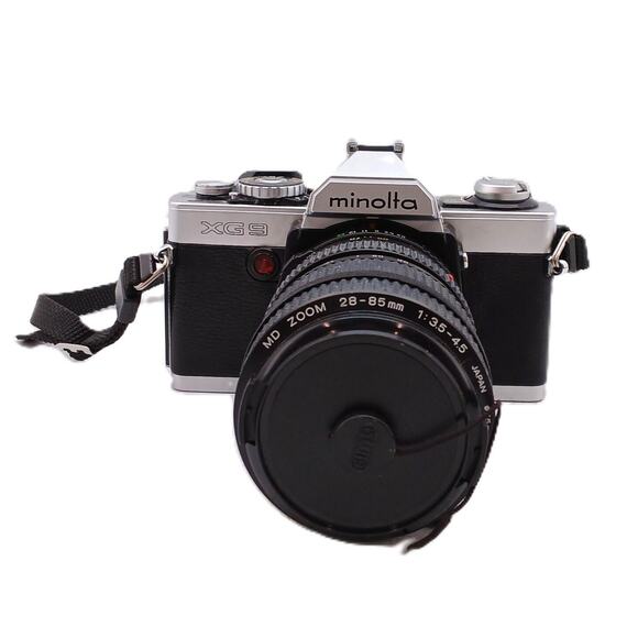 1979 Minolta XG-9 Camera 35mm SLR With 28-85mm F3.5-4.5 MD Zoom Lens Japan - Picture 3 of 16